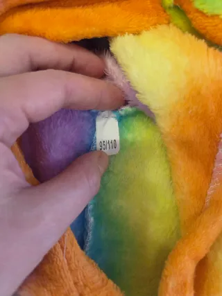 Disfraz Mono Unicornio Arcoíris