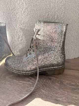 Botas de agua ASOS brillantina