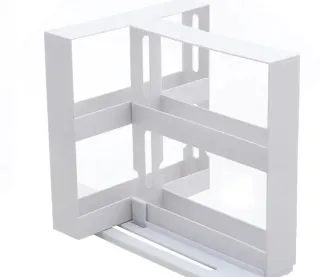 Estante Giratorio Doble Capa para especias Cocina