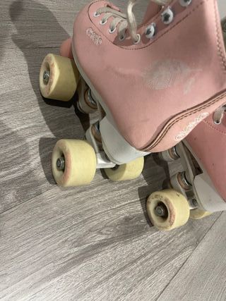 Patines Oxelo rosas talla 32