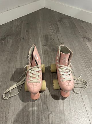 Patines Oxelo rosas talla 32