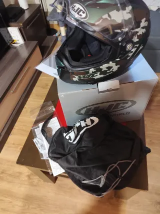 Casco Moto HJC F70 Camuflaje talla XL