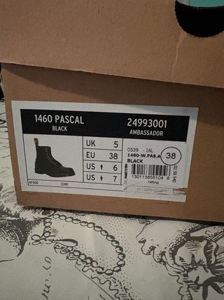 Dr. Martens Pascal Nere Stivali