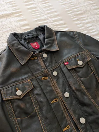 Chaqueta de cuero Miss Sixty Talla L