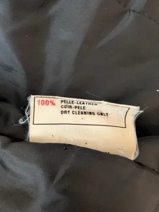 Chaqueta de cuero Miss Sixty Talla L