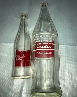 Bottiglie bibita Cerretani