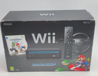 Nintendo Wii Mario Kart Pack Completo