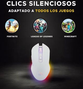 Ratón Gaming Inalámbrico The G-Lab Helium RGB