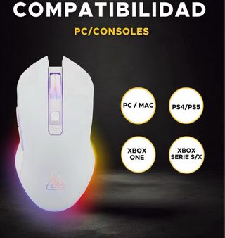 Ratón Gaming Inalámbrico The G-Lab Helium RGB