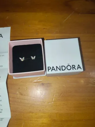 Pendientes Pandora Mariposa Brillantes