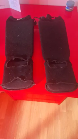 Espinilleras Venum Tela Muay Thai Kick Boxing