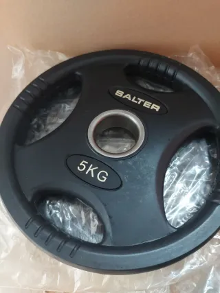 Disco de pesas Salter 5kg 50mm TPU