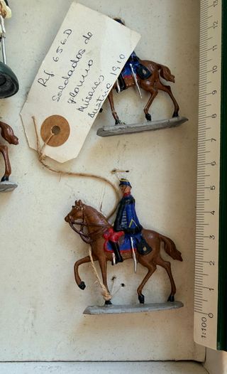 Soldatini di piombo Zinnfiguren Ussari Austria