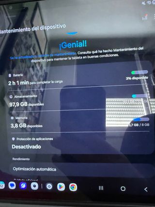 Samsung Galaxy Tab S9 FE+ Gris 8GB/128GB