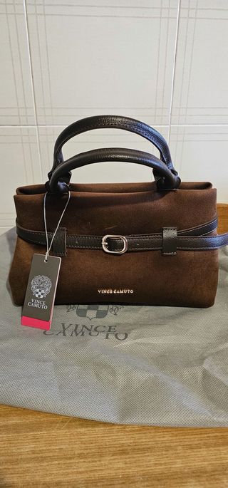 Borsa a tracolla Vince Camuto marrone
