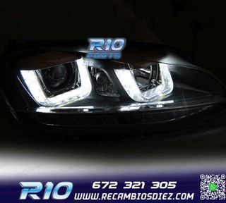 FAROS VOLKSWAGEN VW GOLF 7 12-17 LOOK GTI LED LUZ DIURNA