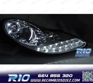 FAROS PORSCHE BOXSTER 96-04 NEW LED EDITION CROMO
