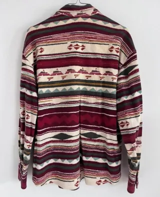 Camisa manga larga estampados aztecas