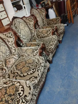 Sofá antiguo 5 plazas