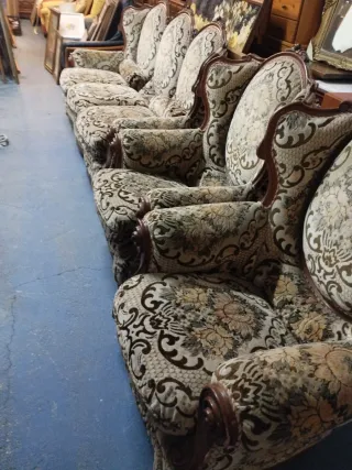 Sofá antiguo 5 plazas