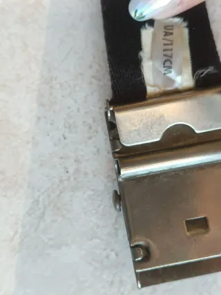 Cintura Puma unisex con fibbia metallo logo