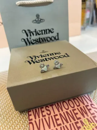 Pendientes Vivienne Westwood Corazón Opal