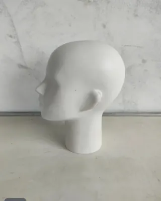 Cabeza Maniquí Blanca