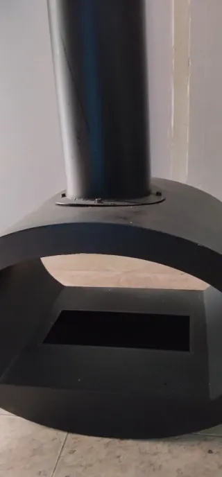 Chimenea Bioetanol Colgante Negra