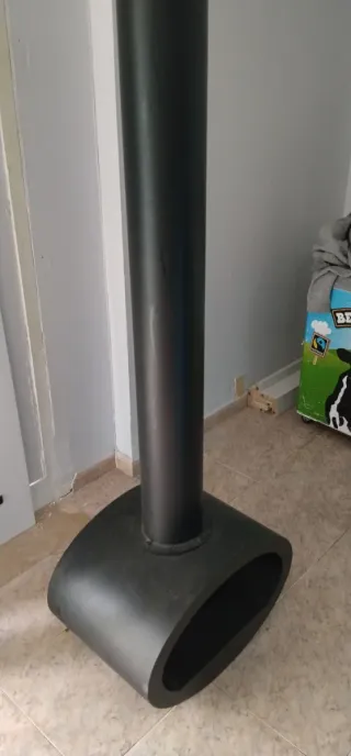 Chimenea Bioetanol Colgante Negra