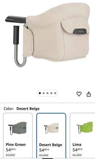 Trona Inglesina Fast Portátil