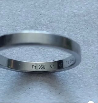 Anello Cartier Platino PT 950