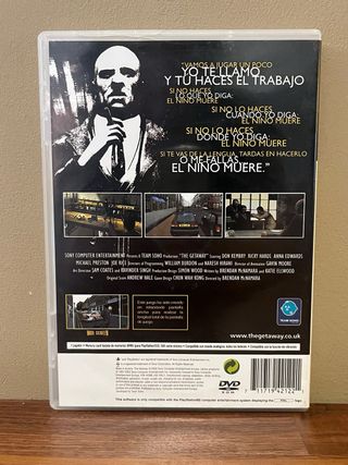 The Getaway PS2