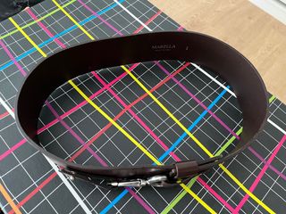 Cinturón Marella Cuero Marrón Talla S