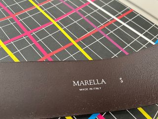 Cinturón Marella Cuero Marrón Talla S