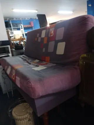 Sofá cama tela multicolor