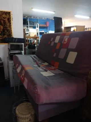 Sofá cama tela multicolor