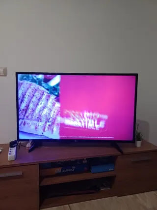 Televisión LG Negra