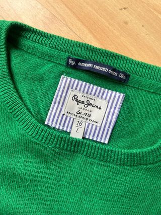 Jersey Pepe Jeans London Verde Talla L