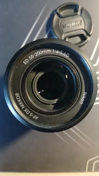 Objetivo Nikon 55-200mm