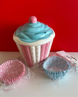 Hucha Cupcake Cerámica