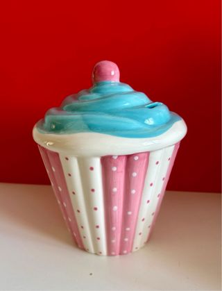 Hucha Cupcake Cerámica