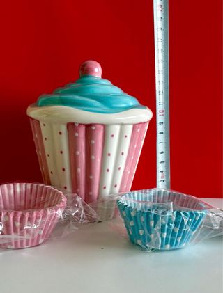 Hucha Cupcake Cerámica