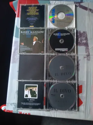 Lote 8 CDs:Bob Seger,Fleetwood Mac, Barry Manilow,