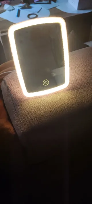 3 Specchi LED Regolabili