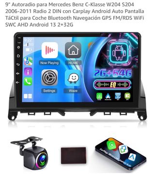 Pantalla Mercedes Clase C 08-11.