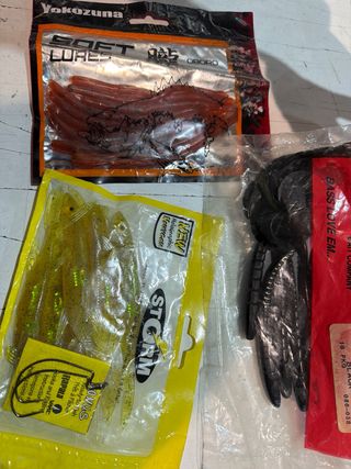 Lote vinilos pesca variados num.2