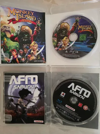Juegos PS3: Monkey Island y Afro Samurai