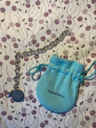 Pulsera Tiffany & Co. Plata Charm Moneda