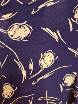 Vestido Bimba y Lola Morado Corto
