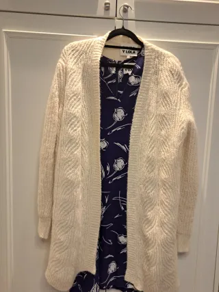 Vestido Bimba y Lola Morado Corto